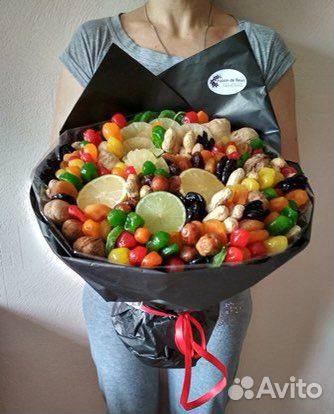 Букеты из сухофруктов