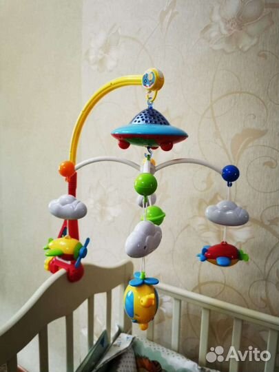 Мобиль на кроватку с проектором