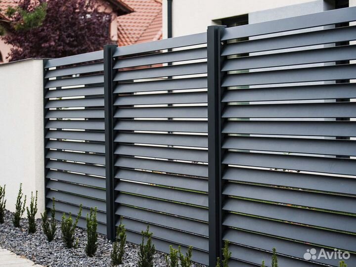 Забор жлюзи