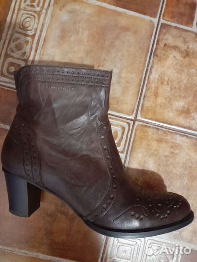 Ботильоны 39/кожа