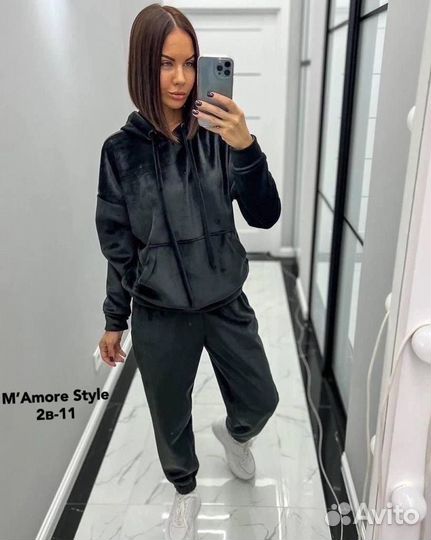 Костюм спортивный велюр