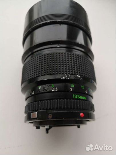Очень редкий Canon FD 135mm F2