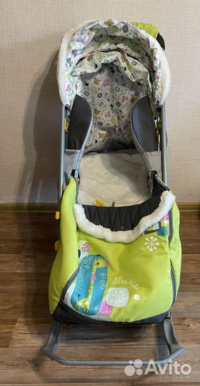 Санки-коляска Ника детям