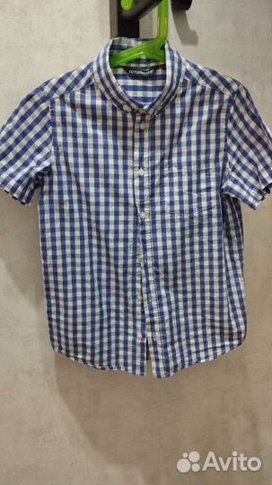 Рубашка для мальчика 134