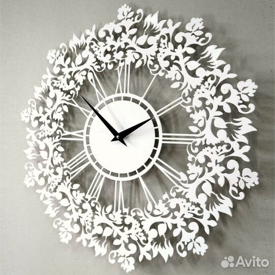 Часы лазерная резка по металлу