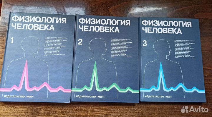Физиология человека Р. Шмидт и Г Тефс, 3 тома