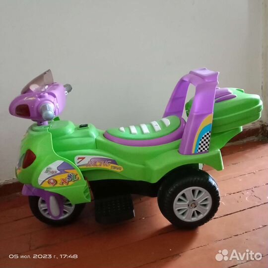 Детский электро мотоцикл