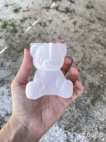 Силиконовый молд Мишка