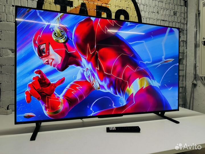 Огромный игровой Toshiba 140см 144гц SMART TV 4K