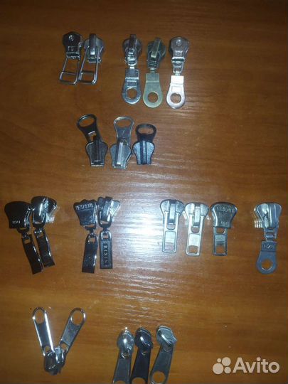 Бегунки (собачки) для молнии и спицы