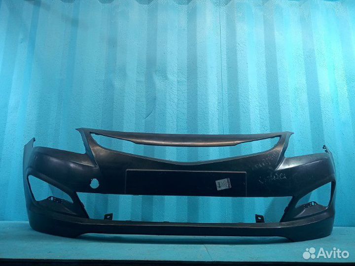 Бампер передний Hyundai Solaris Хэтчбек 2010-2017