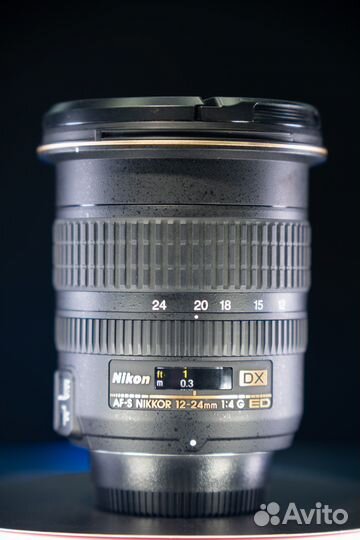 Объектив Nikon nikkor AF-S DX 12-24mm f/4.0 G IF-E