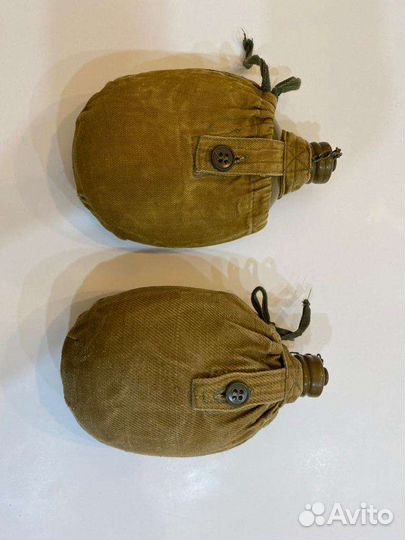 Военная фляга, с Российского военного склада 1986