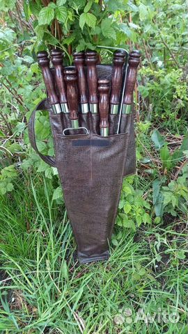 Шампура подарочные в чехле