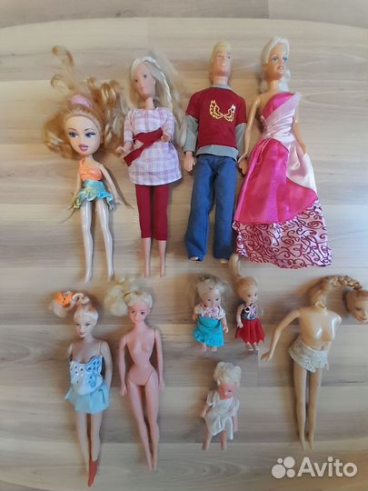Кукла барби-кен-братц