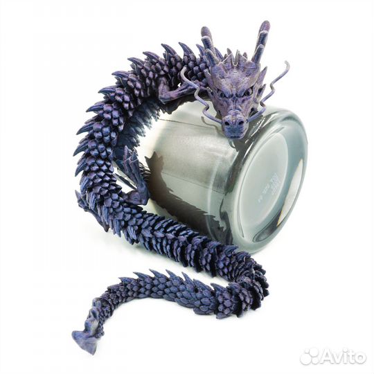 Дракон подвижный - символ года, сувенир