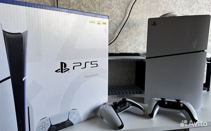 Sony playstation 5 slim с дисководом
