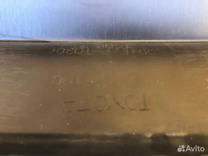 Юбка(губа) заднего бампера Камри v70\v75