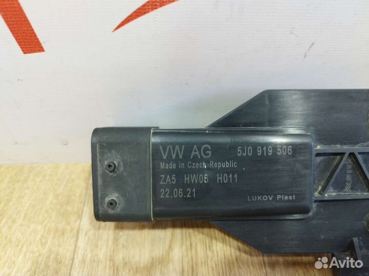 Блок управления вентилятором Volkswagen Polo 5