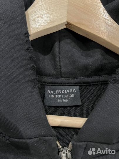 Balenciaga Archive Zip Hoodie