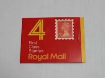 Почтовые марки в буклетах