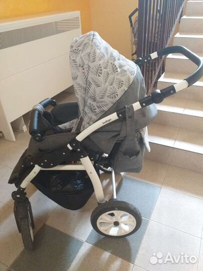 Коляска 2 в 1 indigo Charlotte 18