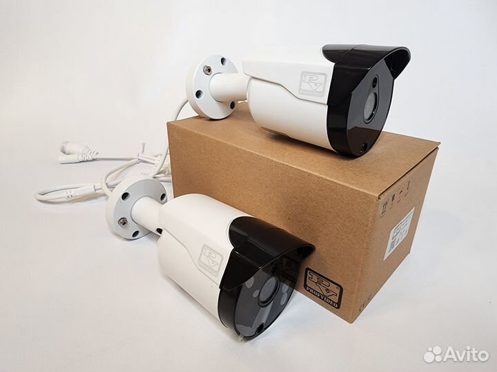 Комплект IP видеонаблюдения 4 мп с жёстким диском