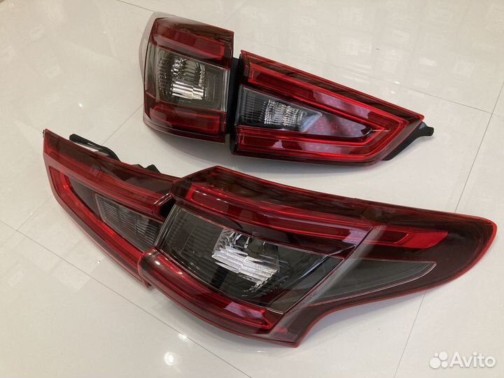Фонарь задний (комплект) Nissan Qashqai (J11)