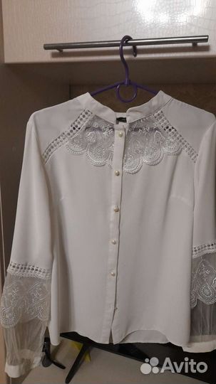 Блузка женская белая