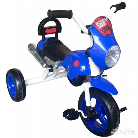Велосипед 3кол. Super trike Moto синий