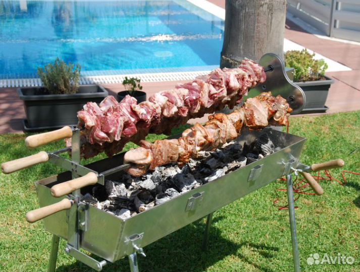 Мангал автоматический