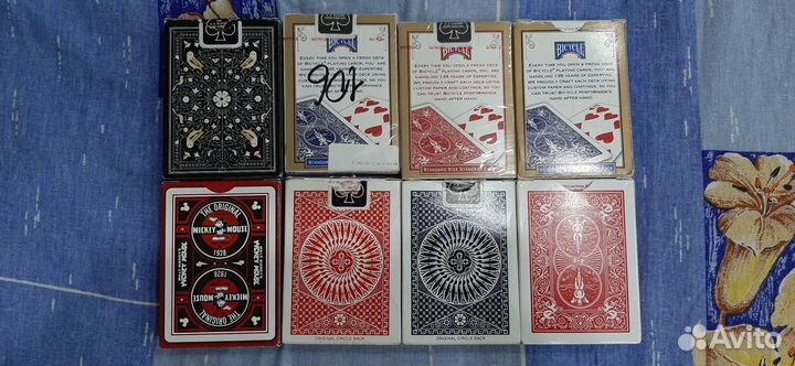 Игральные карты Bicycle и Tally-Ho