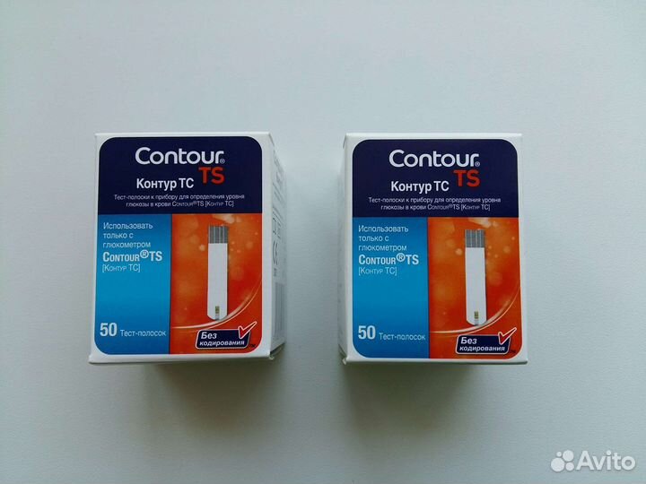 Тест полоски контур тс