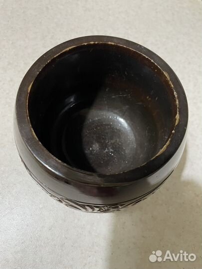 Пиала миска деревянная декоративная