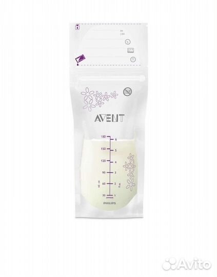 Пакеты для хранения грудного молока Avent