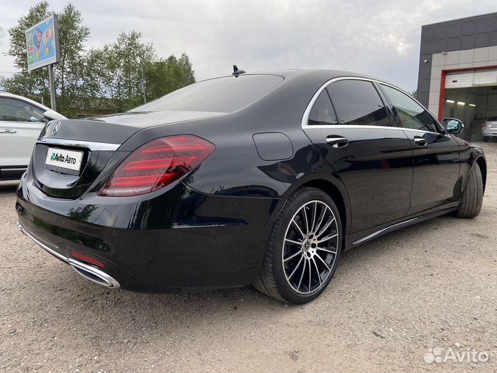 Mercedes-Benz S-класс 3.0 AT, 2019, 70 711 км