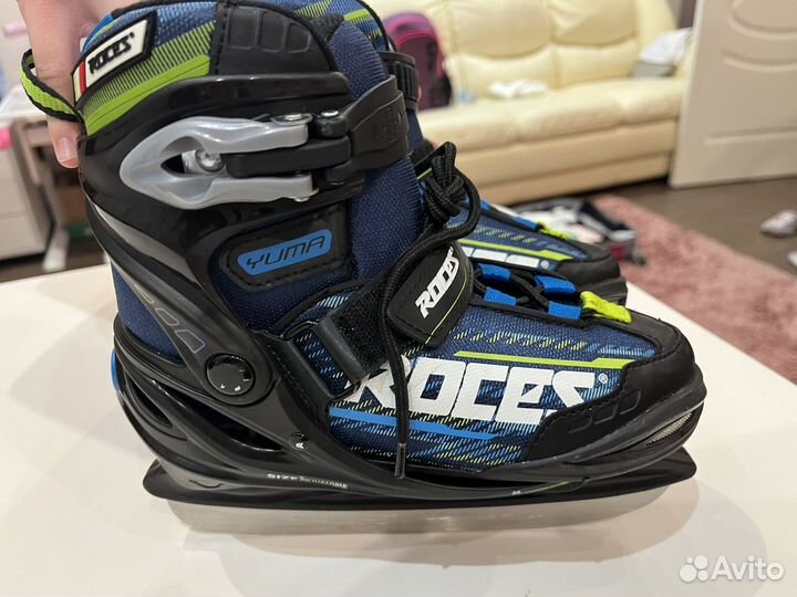 Коньки раздвижные roces р.30-35