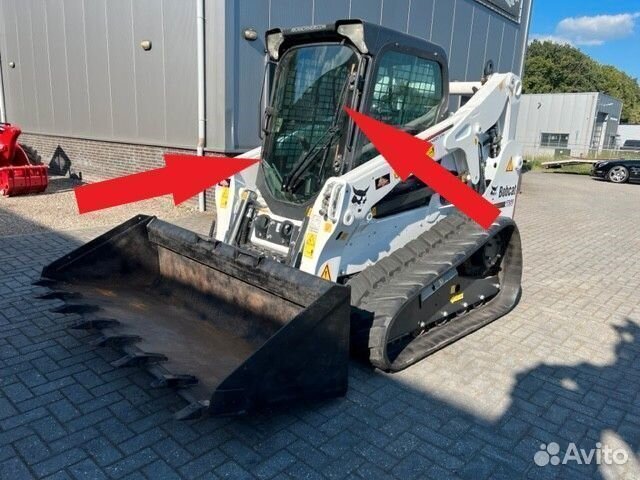 Стекло лобовое bobcat 650