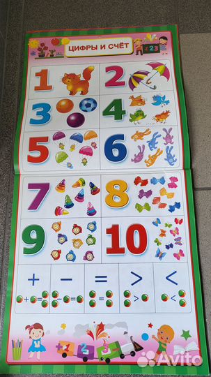 Книга - плакат - подготовка к школе