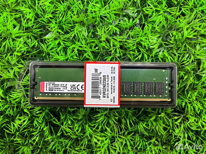 Оперативная пaмять Kingston DDR4 dimm 8Gb 3200MHz