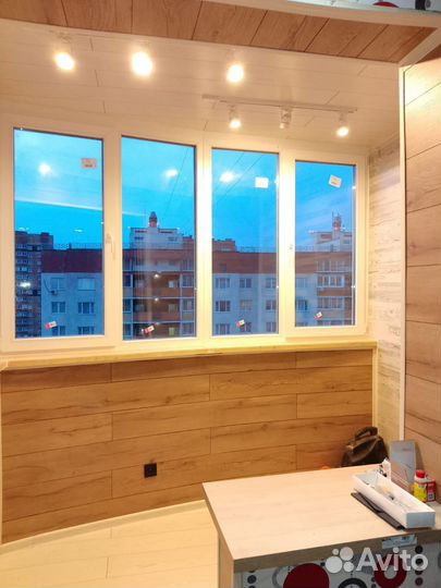 Окна, балконы, остекление,отделка и утепление