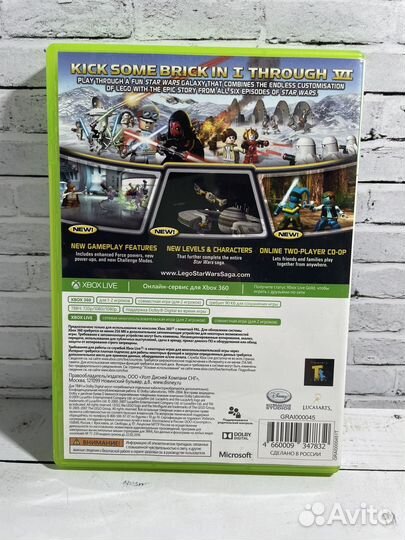 Legо Stаr Wars Тhе Сomрlеtе Sagа Лего Xbox360