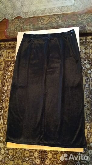 Юбка жен. 46-48, пан-бархат