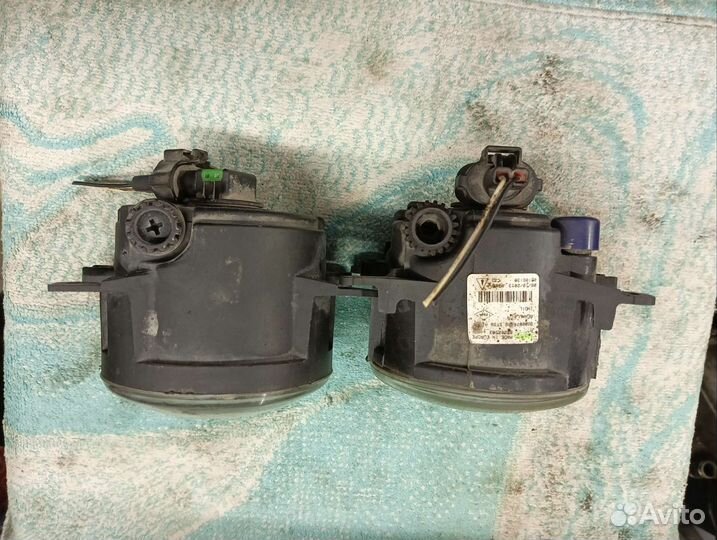 Противотуманные фары сандеро/логан