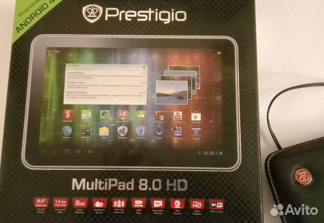 Планшет Prestigio MultiPad 8.0 HD
