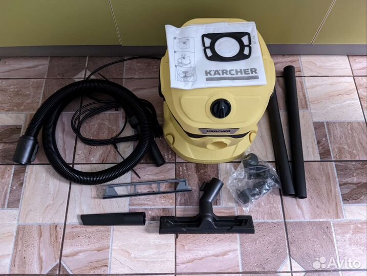 Новый строительный пылесос Karcher