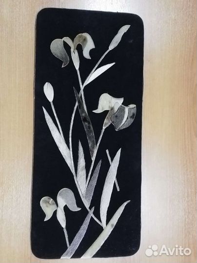 Панно из меха нерпы 