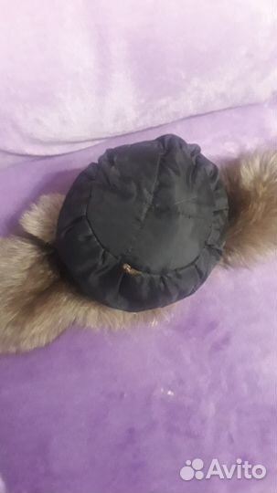 Шапка-ушанка песец/чернобурка