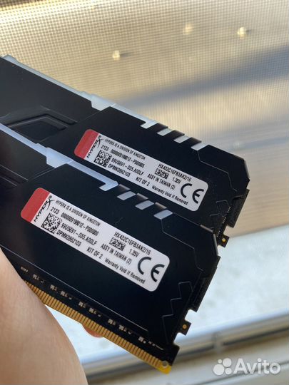 Оперативная память ddr4 hyperx fury 16gb