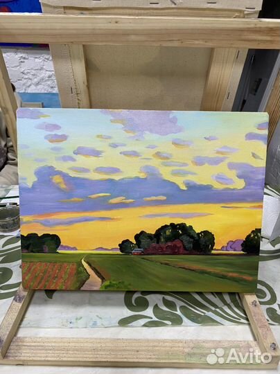 Картина маслом на холсте 30*40